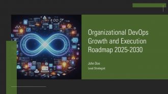 Organizational Devops Growth And Execution Roadmap 2025 2030 PPT Outline AT