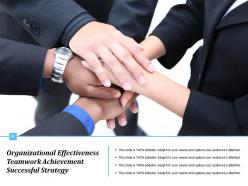 Organizational effectiveness teamwork achievement successful strategy