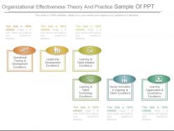 Organizational effectiveness theory and practice sample of ppt
