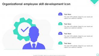 Organizational Employee Skill Development Icon