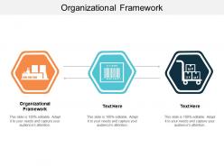 Organizational framework ppt powerpoint presentation ideas mockup cpb