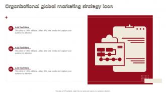 Organizational Global Marketing Strategy Icon