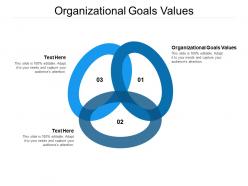 Organizational goals values ppt powerpoint presentation file portrait cpb