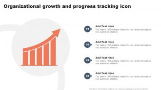Organizational Growth And Progress Tracking Icon