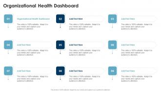 Organizational Health Dashboard In Powerpoint And Google Slides Cpb
