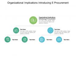 Organizational implications introducing e procurement ppt powerpoint presentation outline professional cpb