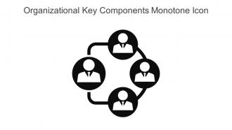 Organizational Key Components Monotone Icon In Powerpoint Pptx Png And Editable Eps Format