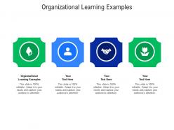 Organizational learning examples ppt powerpoint presentation layouts portfolio cpb