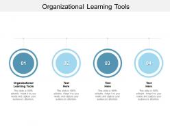 Organizational learning tools ppt powerpoint presentation slides cpb