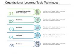 Organizational learning tools techniques ppt powerpoint presentation ideas slide cpb