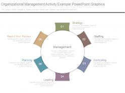 Organizational management activity example powerpoint graphics