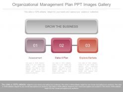 Organizational management plan ppt images gallery