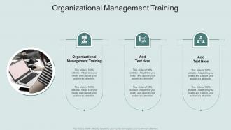 Organizational Management Training In Powerpoint And Google Slides Cpb