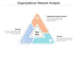 Organizational network analysis ppt powerpoint presentation slides slideshow cpb