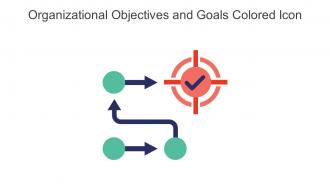 Organizational Objectives And Goals Colored Icon In Powerpoint Pptx Png And Editable Eps Format