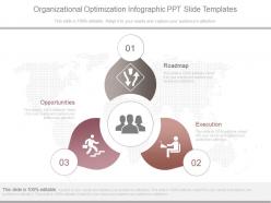 Organizational optimization infographic ppt slide templates