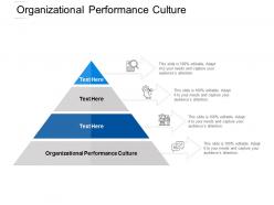 Organizational performance culture ppt powerpoint presentation file graphics template cpb