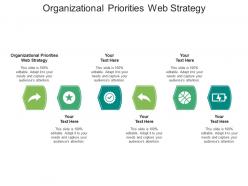Organizational priorities web strategy ppt powerpoint presentation styles outfit cpb