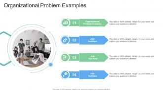 Organizational Problem Examples In Powerpoint And Google Slides Cpb