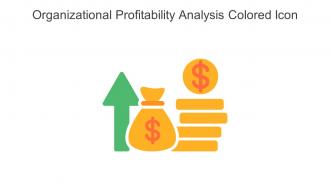 Organizational Profitability Analysis Colored Icon In Powerpoint Pptx Png And Editable Eps Format