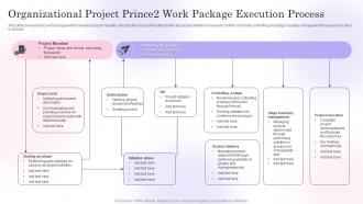 Organizational Project Prince2 Work Package Execution Process