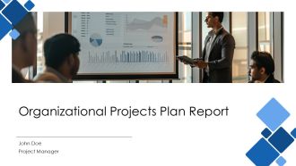 Organizational Projects Plan Report PPT Structure AT