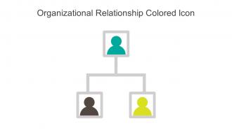 Organizational Relationship Colored Icon In Powerpoint Pptx Png And Editable Eps Format