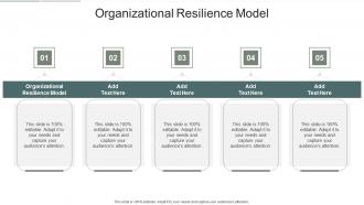 Organizational Resilience Model In Powerpoint And Google Slides Cpb
