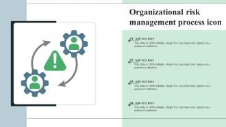Organizational Risk Management Process Icon