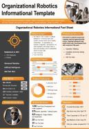 Organizational robotics informational template presentation report infographic ppt pdf document