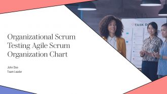Organizational Scrum Testing Agile Scrum Organization Chart PPT PowerPoint AT