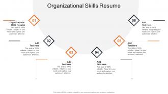 Organizational Skills Resume In Powerpoint And Google Slides Cpb