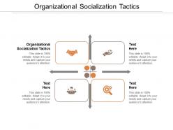 Organizational socialization tactics ppt powerpoint presentation outline inspiration cpb