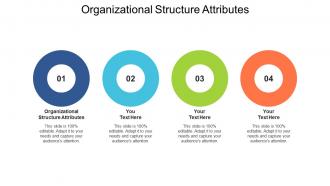 Organizational structure attributes ppt powerpoint presentation portfolio icon cpb