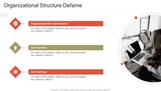 Organizational Structure Defame In Powerpoint And Google Slides Cpb