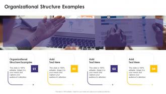 Organizational Structure Examples In Powerpoint And Google Slides Cpb