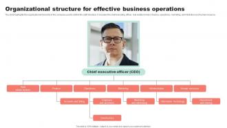 Organizational Structure For Effective Property Flipping Business Plan BP SS