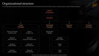 Organizational Structure Legal And Law Associates Llp Company Profile