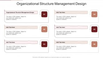 Organizational Structure Management Design In Powerpoint And Google Slides Cpb