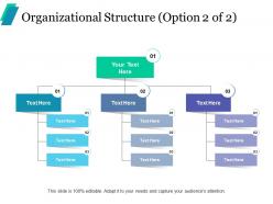 Organizational structure ppt professional background images
