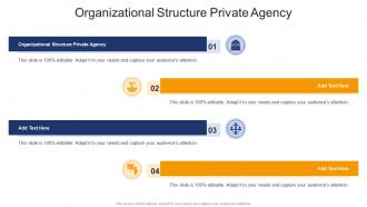 Organizational Structure Private Agency In Powerpoint And Google Slides Cpb