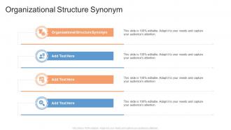 Organizational Structure Synonym In Powerpoint And Google Slides Cpb