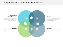 Organizational systems processes ppt powerpoint presentation icon portrait cpb