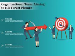 Organizational Team Aiming To Hit Target Picture