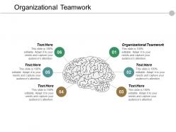 Organizational teamwork ppt powerpoint presentation file infographic template cpb