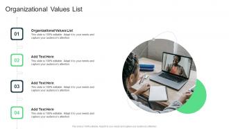 Organizational Values List In Powerpoint And Google Slides Cpb