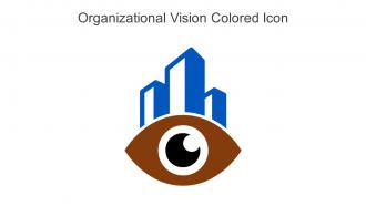 Organizational Vision Colored Icon In Powerpoint Pptx Png And Editable Eps Format