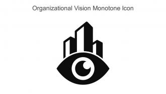 Organizational Vision Monotone Icon In Powerpoint Pptx Png And Editable Eps Format