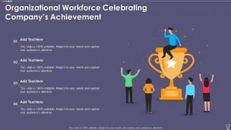 Organizational Workforce Celebrating Companys Achievement