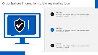 Organizations Information Safety Key Metrics Icon